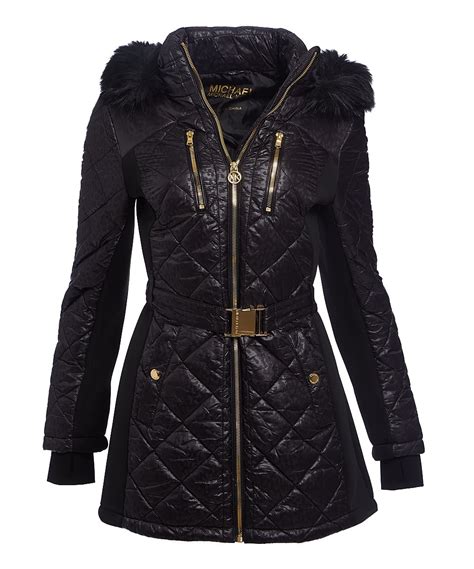 black winter jacket michael kors